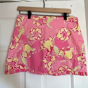floral Lily Pulitzer skirt size 6